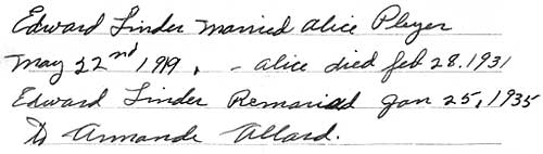 [Edward's Marriages]